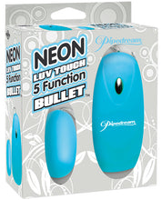 Load image into Gallery viewer, Neon Luv Touch Bullet - 5 Function Blue