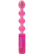Load image into Gallery viewer, Flexible Anal Bead Vibe Waterproof - Pink