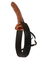 Load image into Gallery viewer, Fetish Fantasy Series 10" Chocolate Dream Hollow Strap On