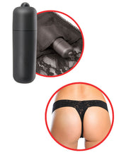 Load image into Gallery viewer, Fetish Fantasy Series Hanky Spank Me Vibrating Panties - Black