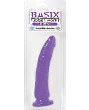 Load image into Gallery viewer, Basix Rubber Works 7" Slim Dong - Purple