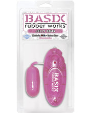 Load image into Gallery viewer, Basix Rubber Works Jelly Egg - Pink