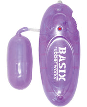 Load image into Gallery viewer, Basix Rubber Works Jelly Egg - Purple