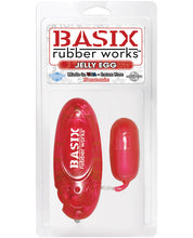 Load image into Gallery viewer, Basix Rubber Works Jelly Egg - Red