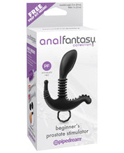Load image into Gallery viewer, Anal Fantasy Collection Beginner's Prostate Stimulator - Black