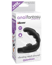 Load image into Gallery viewer, Anal Fantasy Collection Vibrating Reach Around - Black