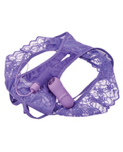 Load image into Gallery viewer, Fantasy For Her Crotchless Panty Thrill Her - Purple
