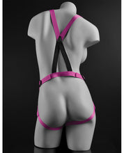 Load image into Gallery viewer, Dillio 7" Strap-on Suspender Harness Set - Pink