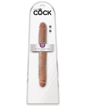 Load image into Gallery viewer, King Cock 12" Slim Double Dildo - Tan