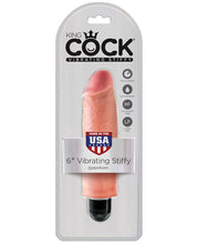 Load image into Gallery viewer, King Cock  6" Vibrating Stiffy - Flesh