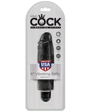 Load image into Gallery viewer, King Cock  6" Vibrating Stiffy - Black