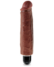 Load image into Gallery viewer, King Cock  7" Vibrating Stiffy - Brown