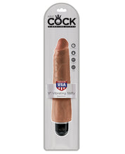 Load image into Gallery viewer, King Cock 9" Vibrating Stiffy - Tan