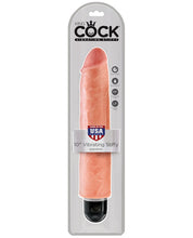 Load image into Gallery viewer, King Cock  10" Vibrating Stiffy - Flesh