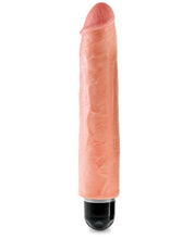 Load image into Gallery viewer, King Cock  10" Vibrating Stiffy - Flesh