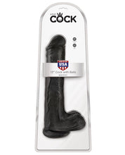 Load image into Gallery viewer, King Cock 13" Cock W-balls - Black