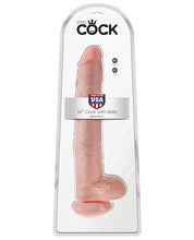 Load image into Gallery viewer, King Cock 14" Cock W-balls - Flesh