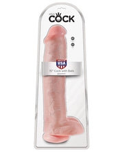 Load image into Gallery viewer, King Cock 15" Cock W-balls - Flesh