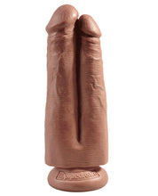 Load image into Gallery viewer, King Cock 7" Two Cocks One Hole - Tan