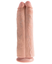 Load image into Gallery viewer, King Cock 11" Two Cocks One Hole - Flesh