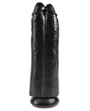 Load image into Gallery viewer, King Cock 11" Two Cocks One Hole - Black