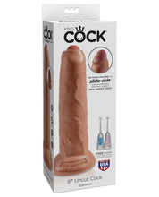 Load image into Gallery viewer, King Cock 9" Uncut Dildo - Tan