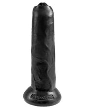 Load image into Gallery viewer, King Cock 9" Uncut Dildo - Black