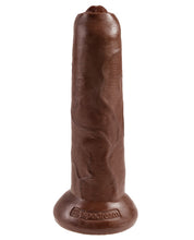 Load image into Gallery viewer, King Cock 9" Uncut Dildo - Brown