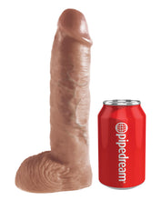 Load image into Gallery viewer, King Cock 10" Hollow Strap On Suspender System - Tan