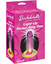Load image into Gallery viewer, Bachelorette Party Favors Light Up Dicky Ring Toss