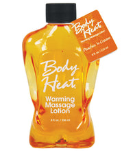 Load image into Gallery viewer, Body Heat Lotion - 8 Oz Peach &amp; Cream