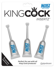 Load image into Gallery viewer, King Cock Insertz Moist Lubricant - Pack Of 3