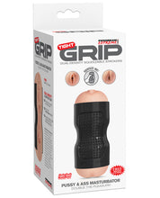 Load image into Gallery viewer, Pipedream Extreme Toyz Tight Grip Dual Density Squeezable Strokers - Pussy &amp; Ass