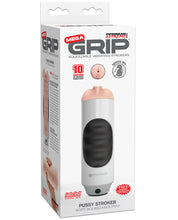 Load image into Gallery viewer, Pipedream Extreme Toyz Mega Grip Squeezable Vibrating Strokers - Pussy
