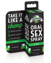 Load image into Gallery viewer, Sir Richard's Champion Oral Sex Spray - Spearmint 1 Fl. Oz