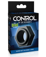 Load image into Gallery viewer, Sir Richards Control Super Nut Silicone C Ring - Black