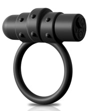 Load image into Gallery viewer, Sir Richards Control Vibrating Silicone C-ring - Black