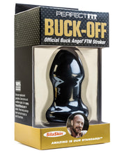 Load image into Gallery viewer, Perfect Fit Buck Off Buck Angel Ftm Stroker - Black
