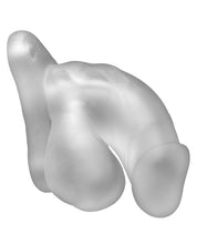 Load image into Gallery viewer, Perfect Fit Buck Angel Fun Boy Soft Hollow 6.5" Strap On Packer - Clear