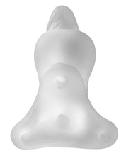 Load image into Gallery viewer, Perfect Fit Buck Angel Fun Boy Soft Hollow 6.5" Strap On Packer - Clear