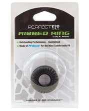 Load image into Gallery viewer, Perfect Fit Ribbed Ring - Black