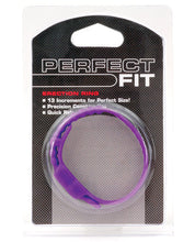 Load image into Gallery viewer, Perfect Fit Speed Shift 17 Adjustments Cock Ring - Purple
