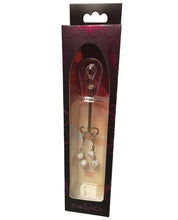 Load image into Gallery viewer, Bijoux De Nip Clit Clamp Double Loop W-large Sparkle Ball