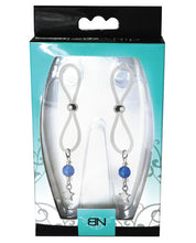 Load image into Gallery viewer, Bijoux De Nip Nipple Halos Star Charm - Blue-clear