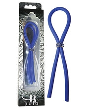 Load image into Gallery viewer, Bolo Silicone Band Lasso W-blue Gems - Blue
