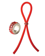 Load image into Gallery viewer, Bolo Silicone Band Lasso W-red Gems - Red