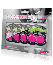 Load image into Gallery viewer, Peekaboos Cherries Jubilee Pasties - 2 Pairs