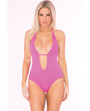 Load image into Gallery viewer, Pink Lipstick Shameless Seamless Teddy Pink S-m
