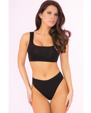 Load image into Gallery viewer, Pink Lipstick Clothing Optional 2pc Set Black O-s