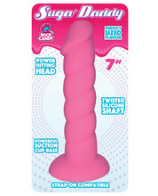 Load image into Gallery viewer, Rock Candy Suga-daddy 7" Dildo - Pink